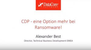CDP ; Eine Option mehr bei Ransomware Angriffen