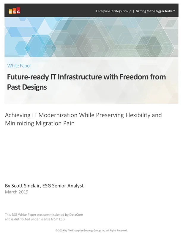 Future-Ready IT Infrastructure with Freedom from Past Designs