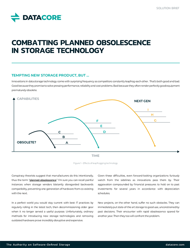 Combatting Planned Obsolescence in Storage Technology