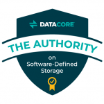 authority on software defined storage badge