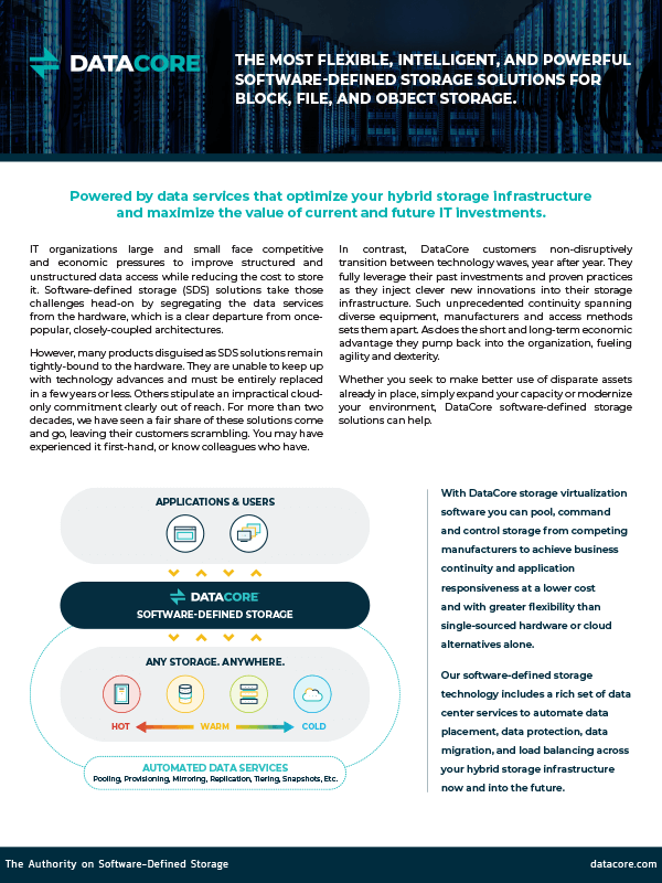 Datacore Corporate Brochure Thumb