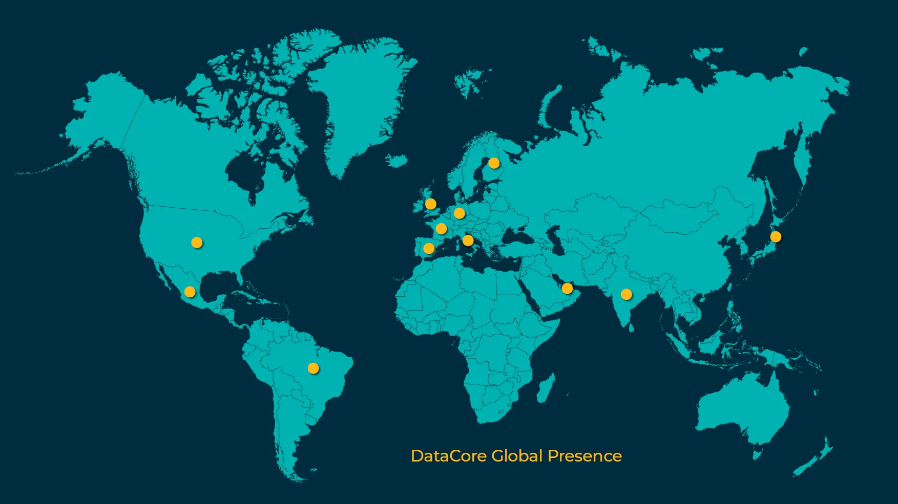 Presenza globale di Datacore
