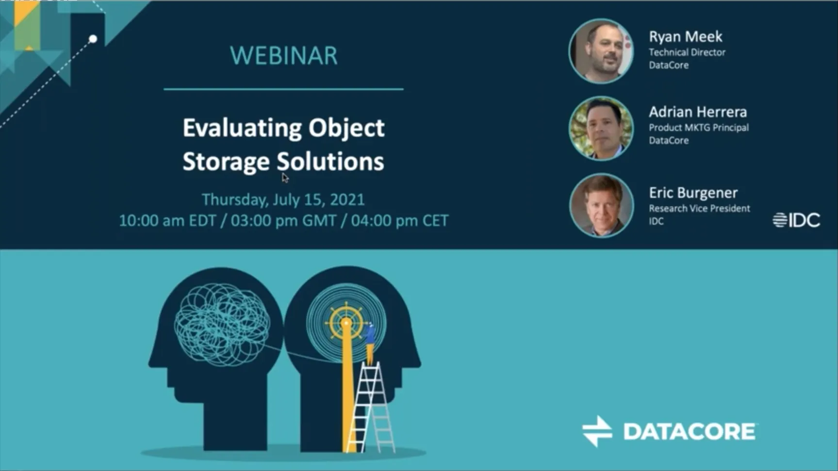 Evaluating Object Storage Solutions Webinar