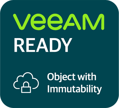 不変性を備えたVeeam対応オブジェクトストレージ