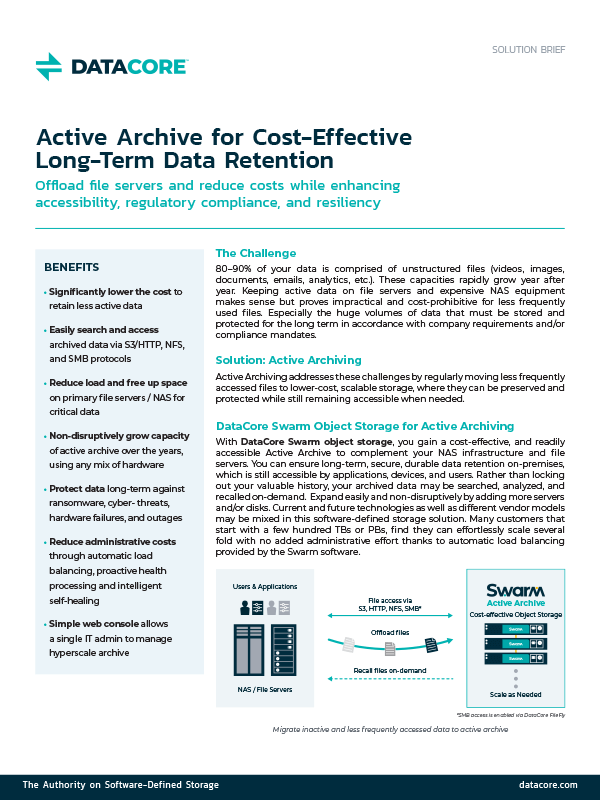 Active Archive Object Storage Thumb
