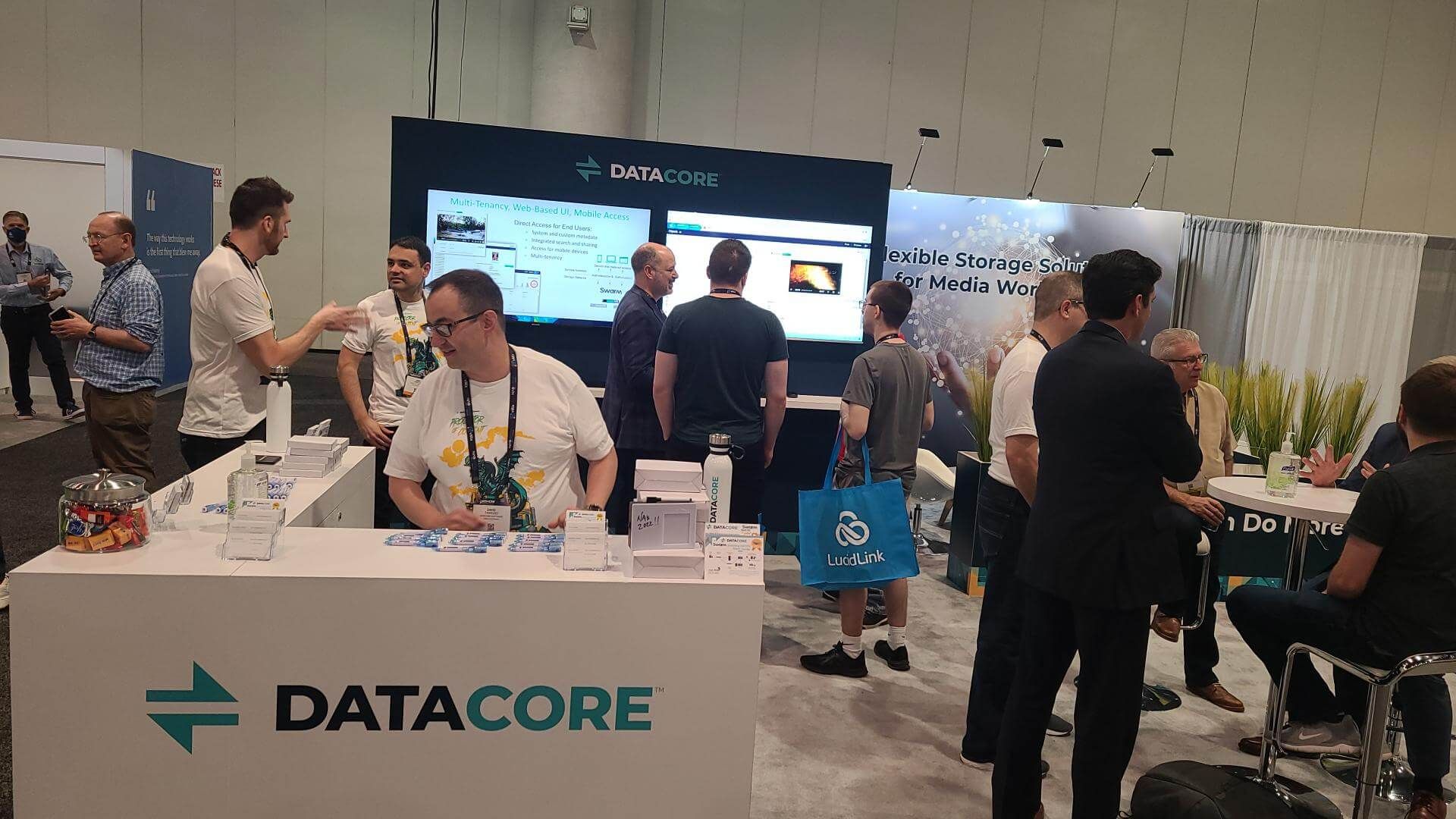DataCore booth at NAB Show 2022