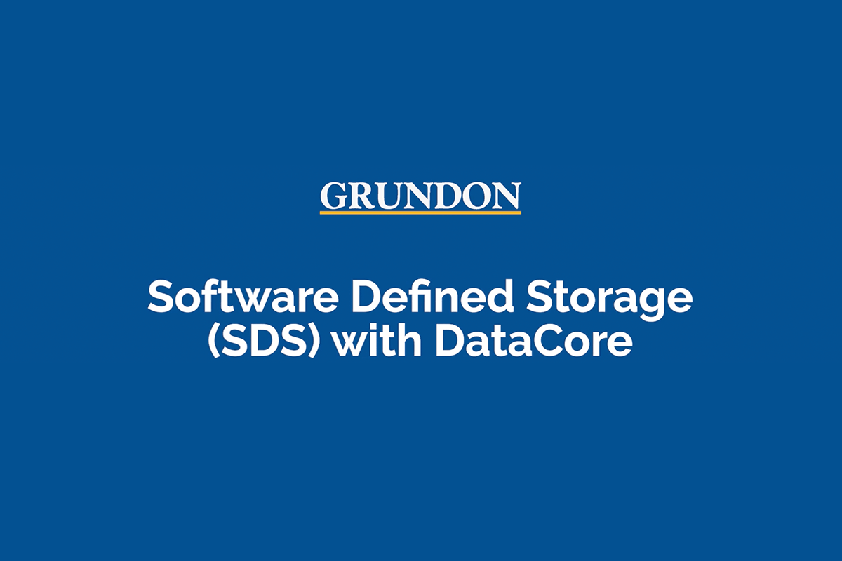 Grundon Case Study Software Defined Storage with DataCore