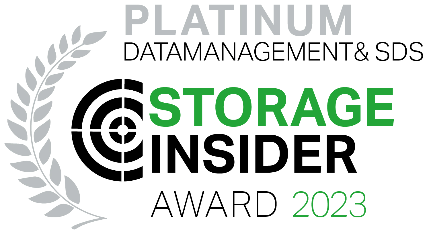 Premio Storage Insider Gold Data Management SDS Award