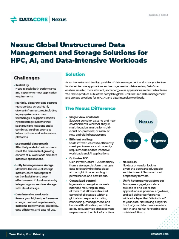 Nexus Product Brief Thumb