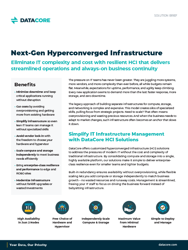 Next Gen Hyperconverged Infrastructure Thumb