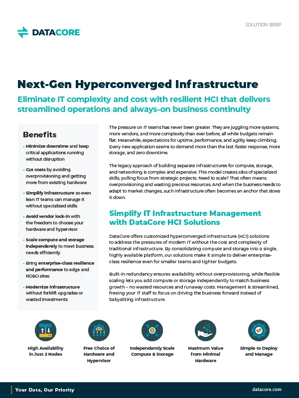 Next Gen Hyperconverged Infrastructure Thumb