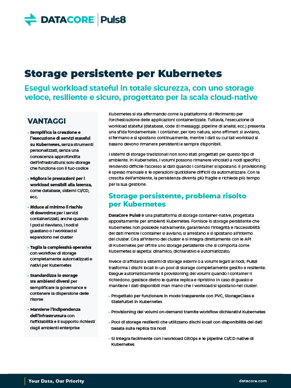 Persistent Storage For Kubernetes It Thumb