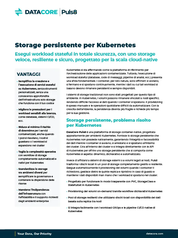 Persistent Storage For Kubernetes It Thumb