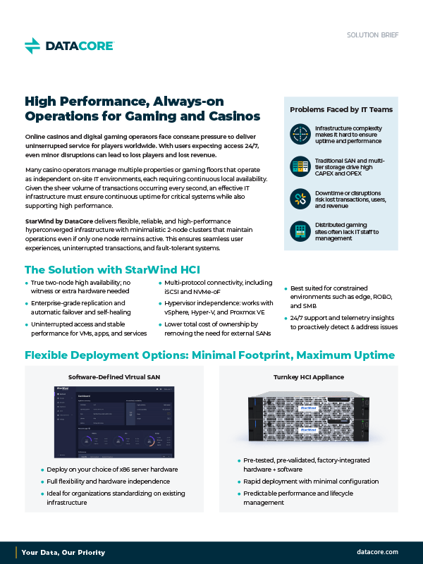 Starwind Hci For Gaming Casinos Thumb