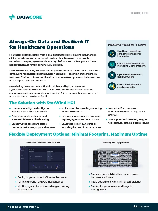 Starwind Hci For Healthcare Thumb