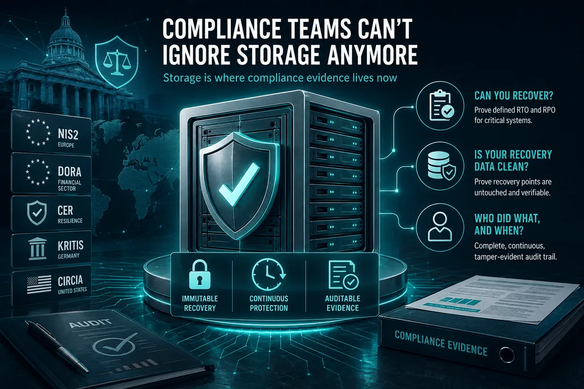 What a Compliance-Ready Storage Posture Actually Looks Like